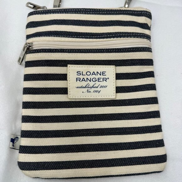 Sloane Ranger Striped Crossbody Bag With Adjustable Strap - Picture 3 of 6